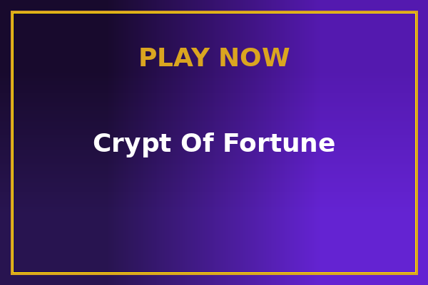 Crypt Of Fortune — capa do slot
